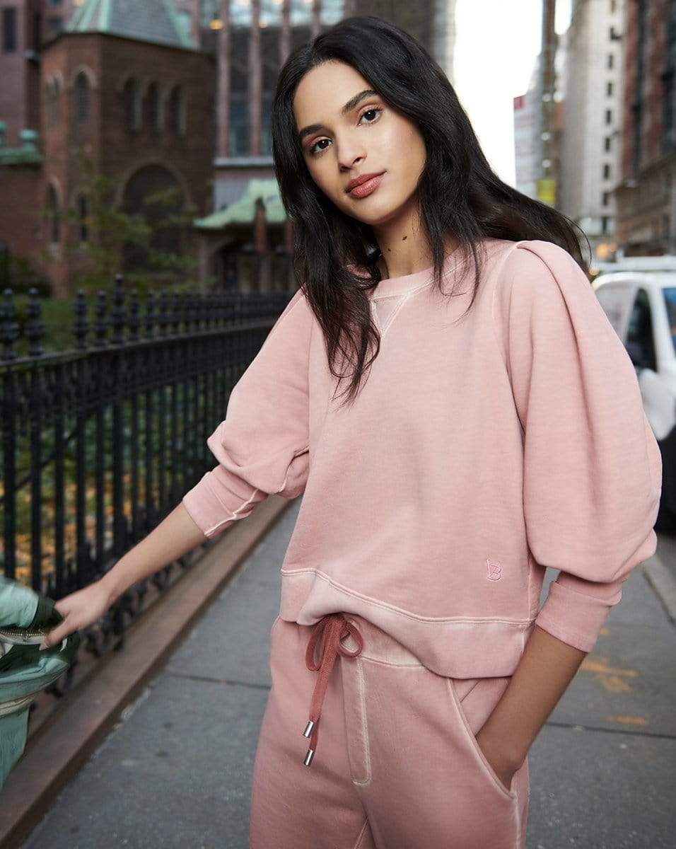 VERONICA BEARD-Analeigh Sweatshirt - Rosewood-