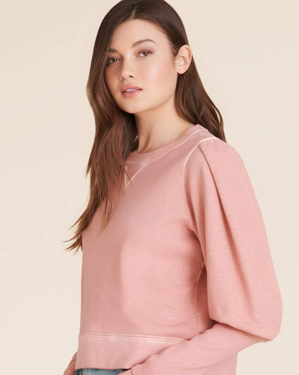 VERONICA BEARD-Analeigh Sweatshirt - Rosewood-