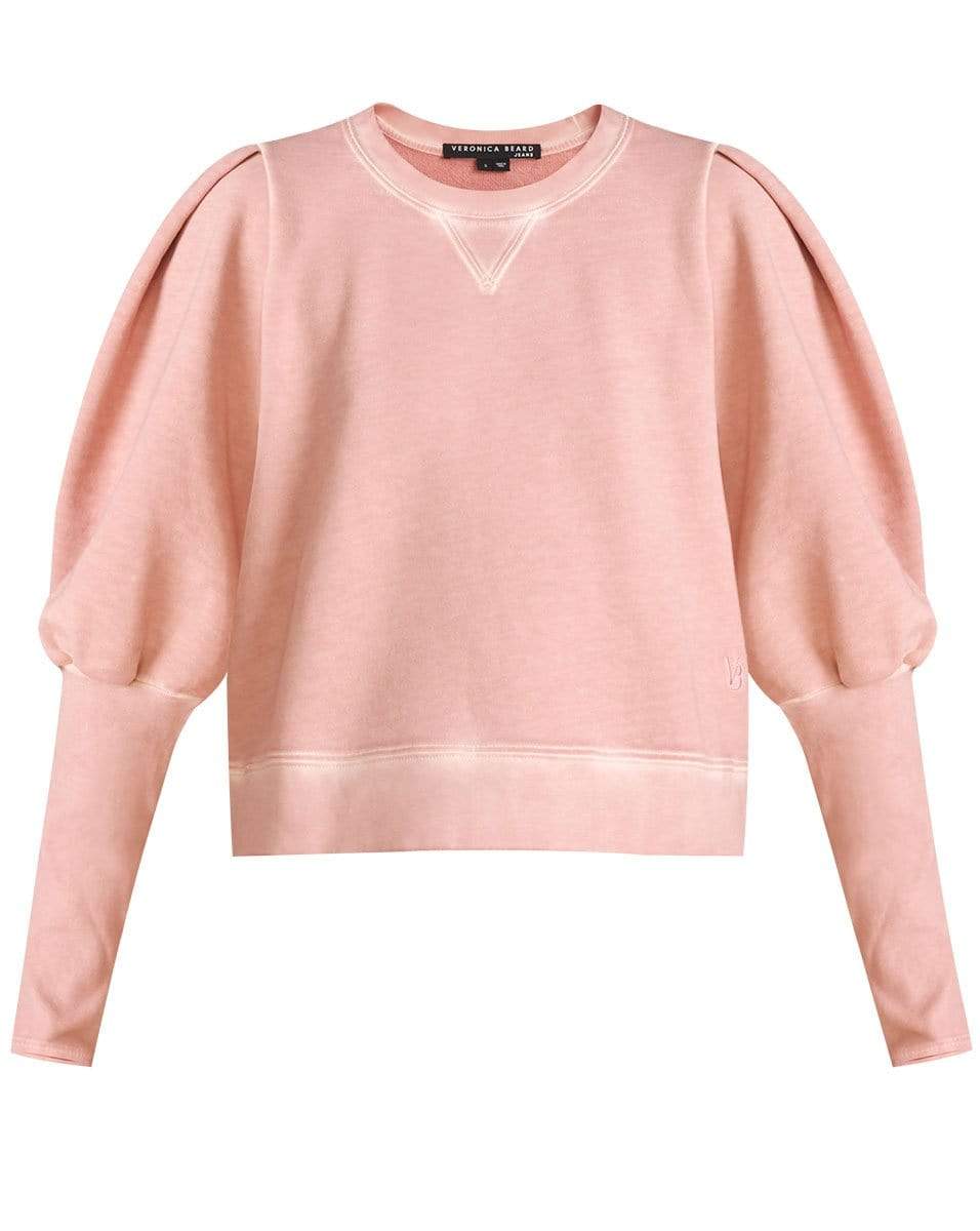 VERONICA BEARD-Analeigh Sweatshirt - Rosewood-