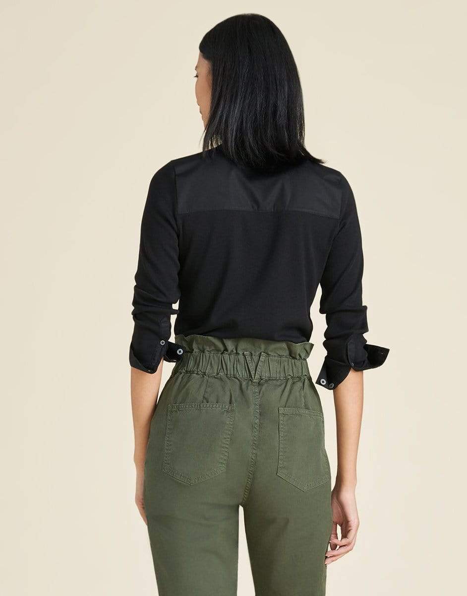 VERONICA BEARD-Black Laney Henley-