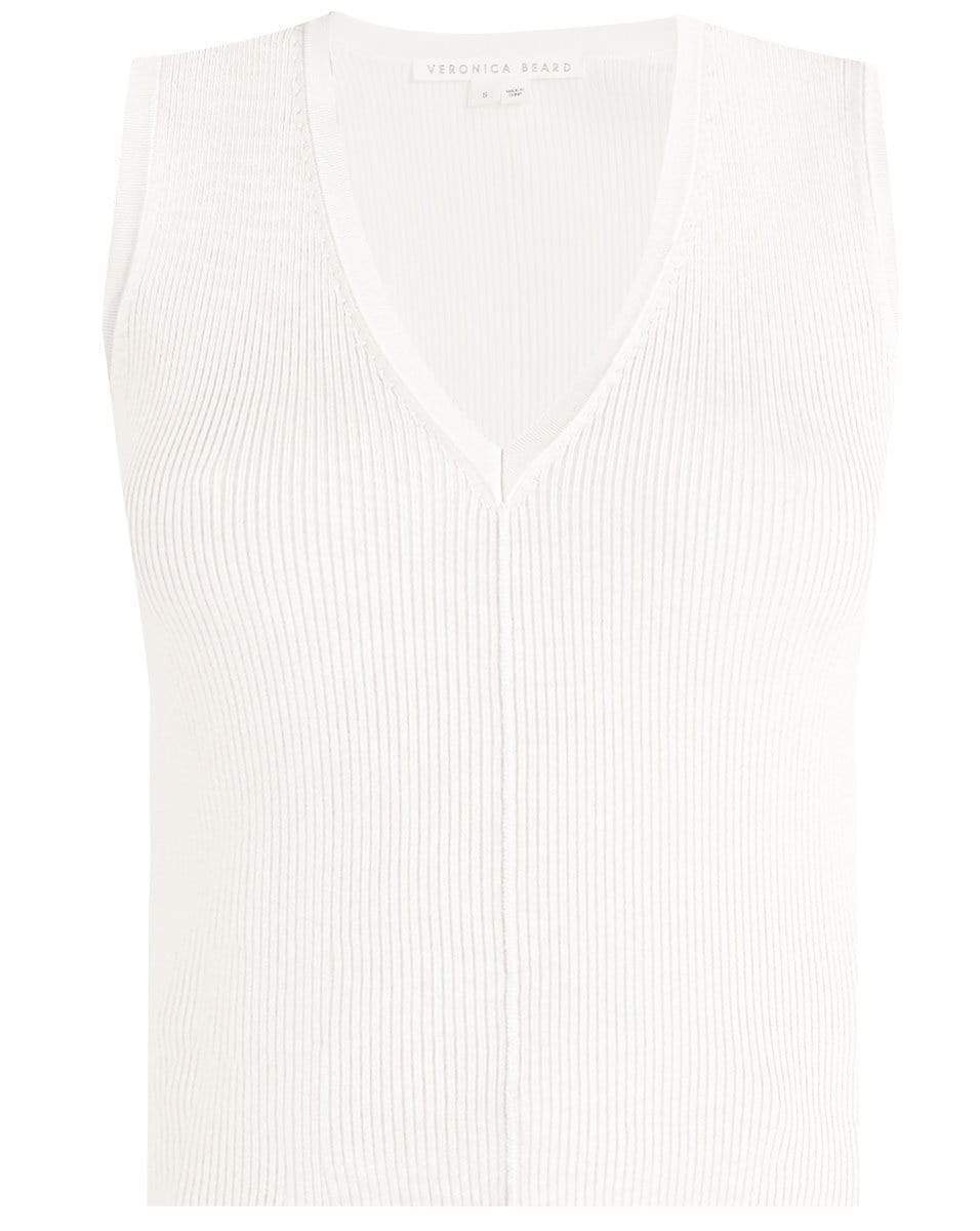 VERONICA BEARD-Brie Sleeveless Shell-
