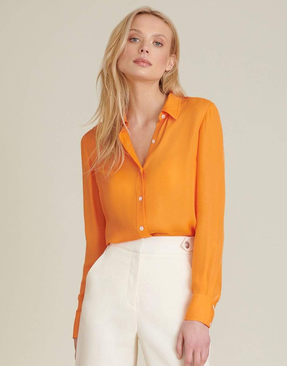 VERONICA BEARD-Morgane Silk Tunic-