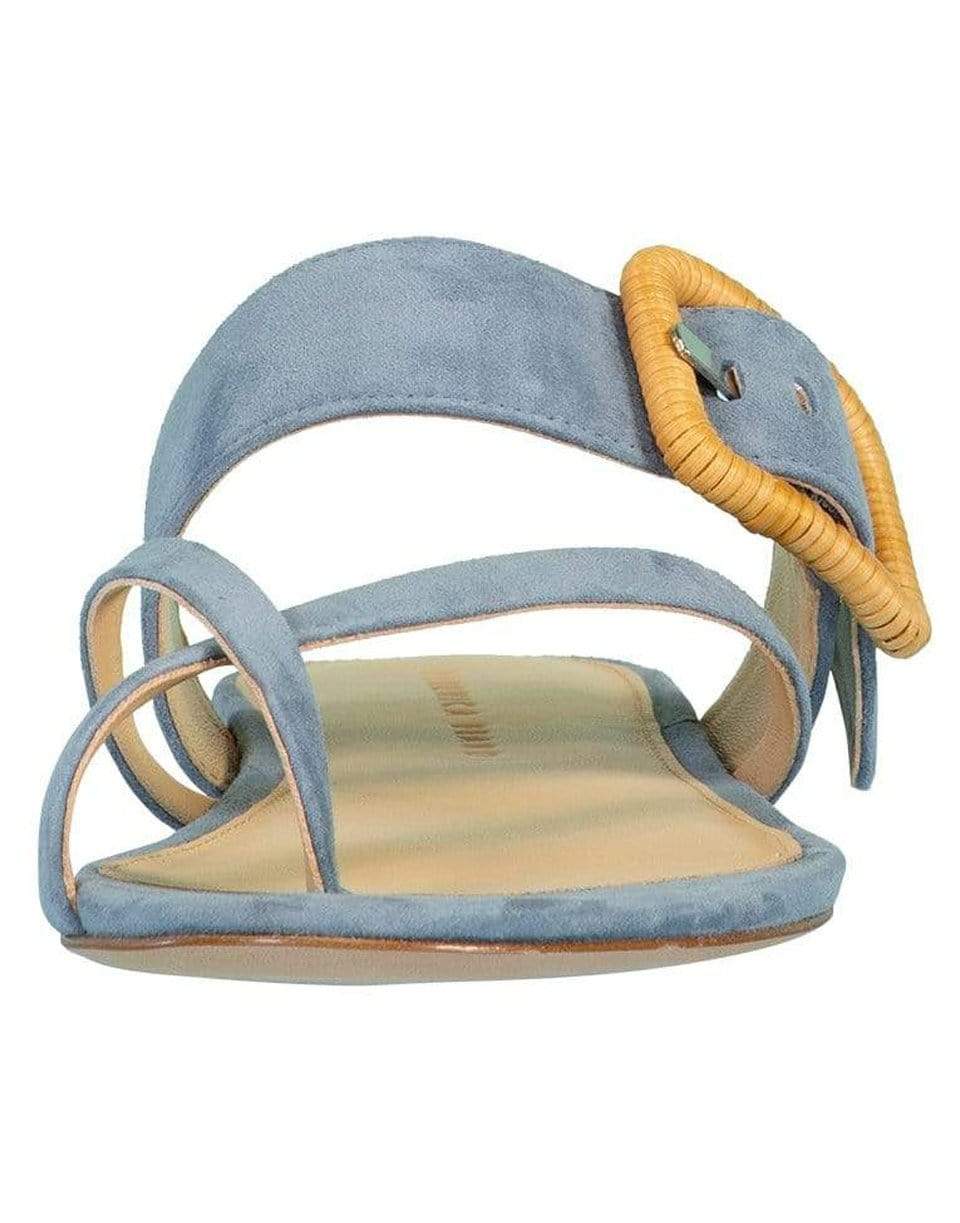 VERONICA BEARD-Salva Crisscross Suede Sandal-