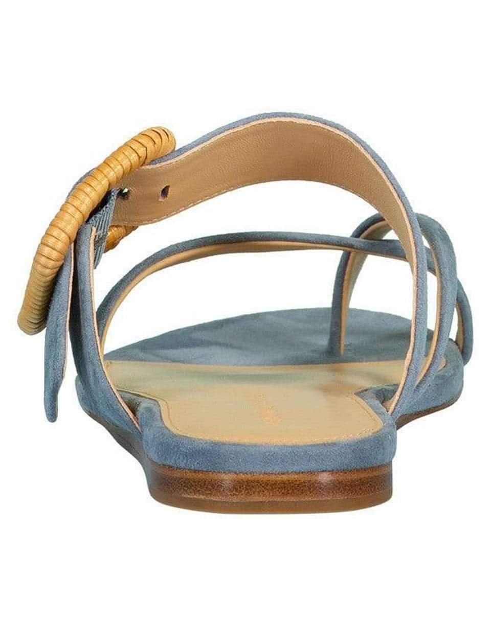 VERONICA BEARD-Salva Crisscross Suede Sandal-