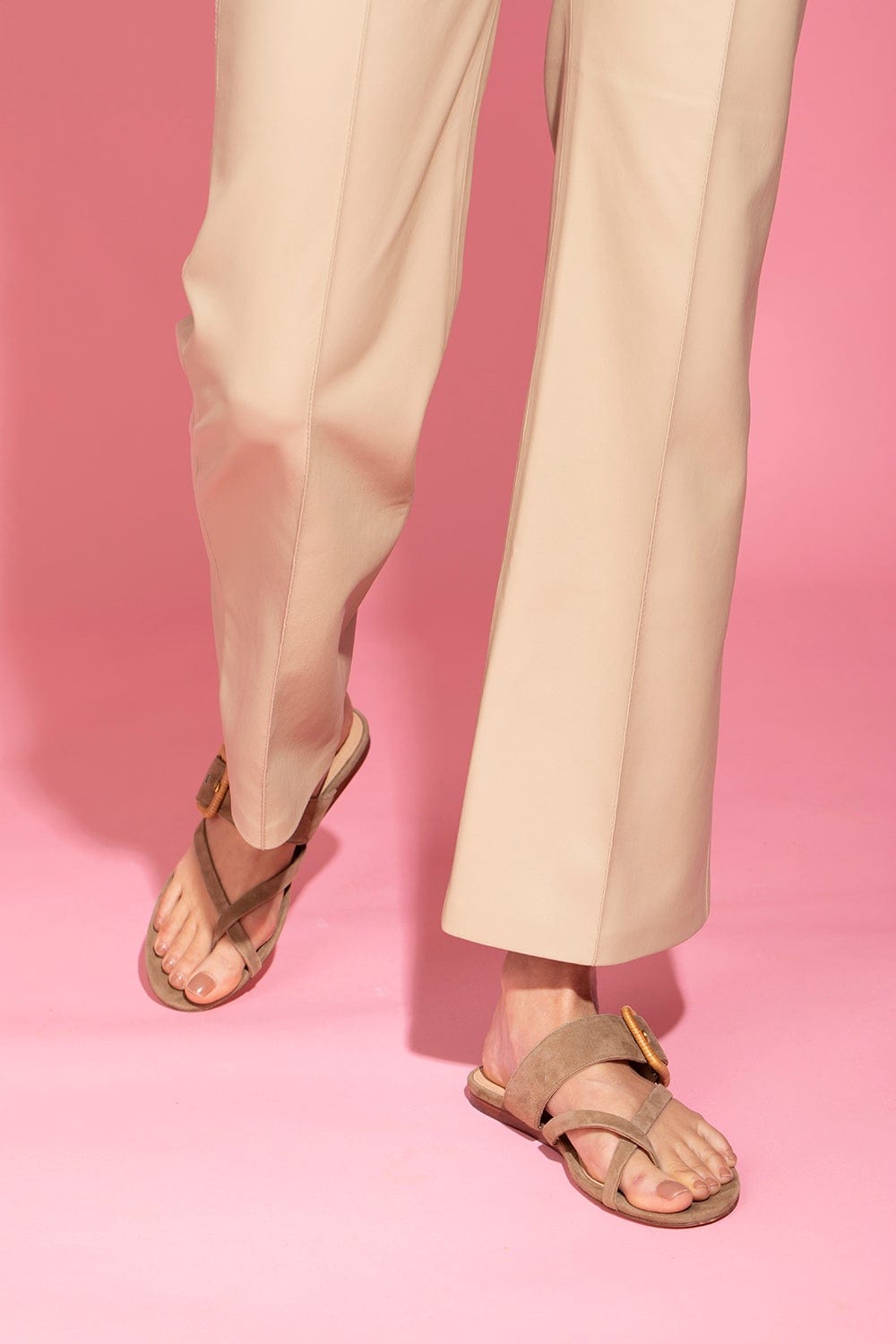 VERONICA BEARD-Salva Flat Sandal-
