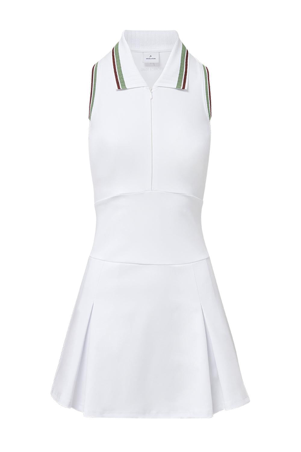 Mini Dress-WHITE-XS-CLOTHINGDRESSCASUAL-VERONICA BEARD X HEAD SPORTSWEAR