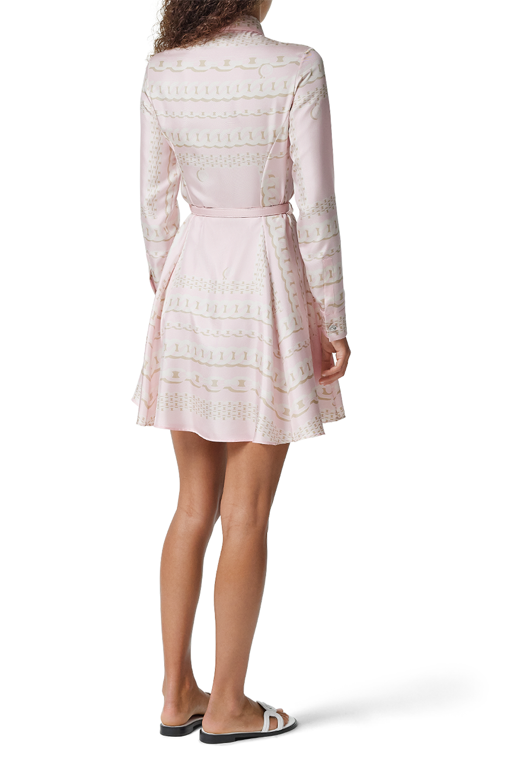 Treasure Shirt Dress - Pink Milk-PNK/MILK-36-CLOTHINGDRESSCASUAL-VERSACE