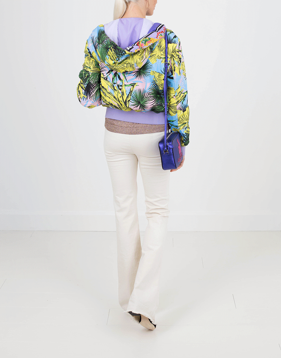 VERSACE-Reversible Hooded Bomber Jacket-