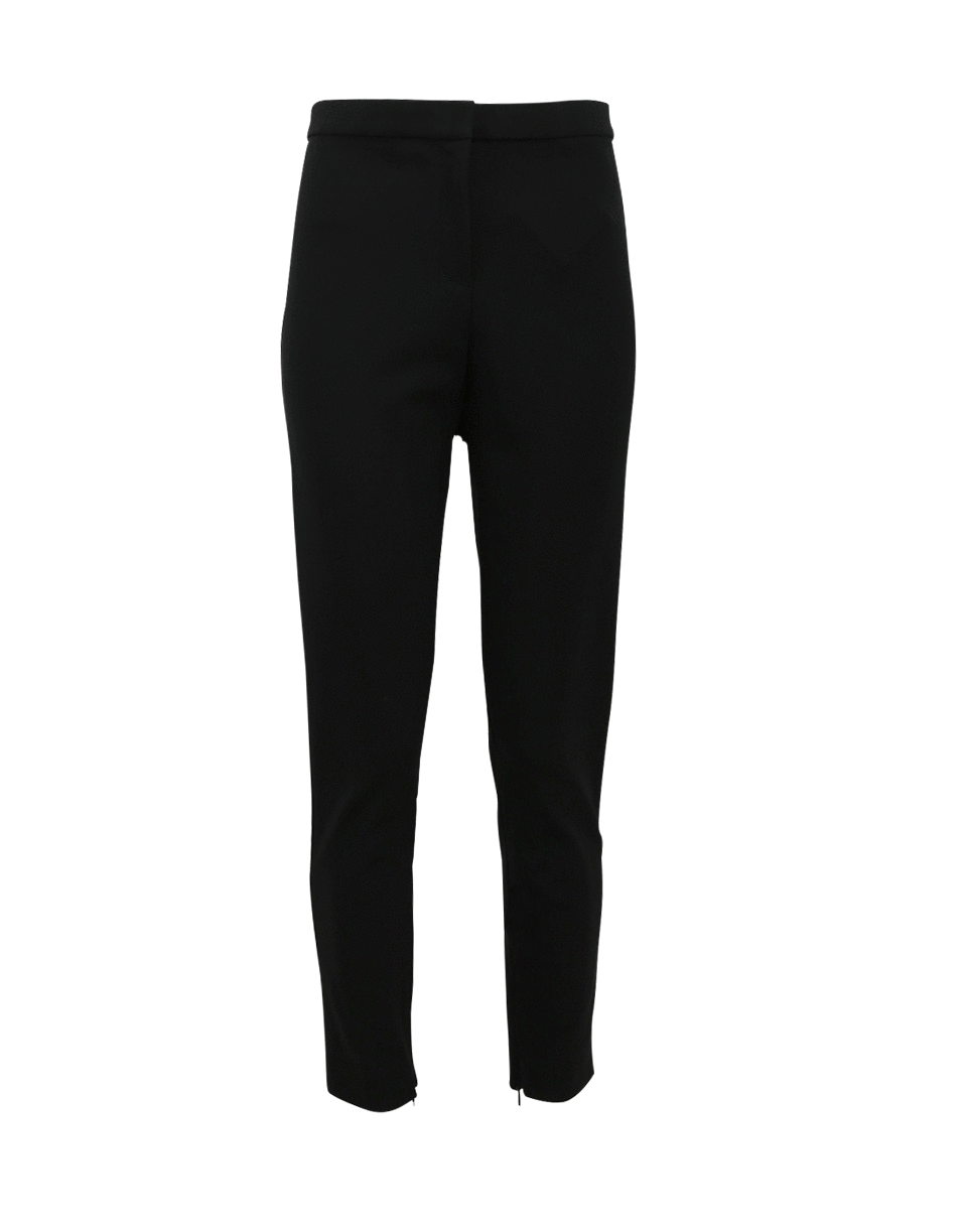 VERSACE-Zip Up Trouser-BLACK