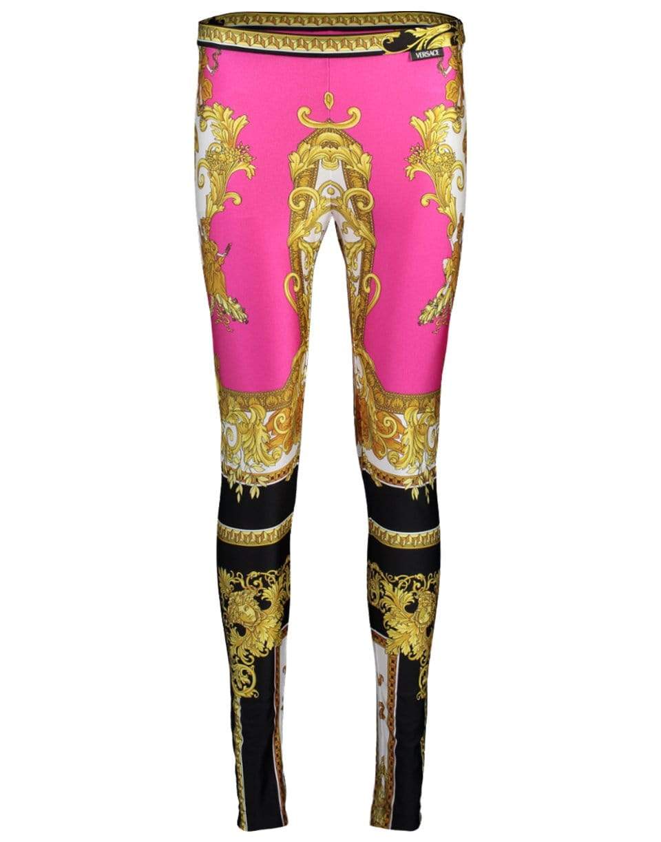 VERSACE-Medusa Renaissance Print Leggings-
