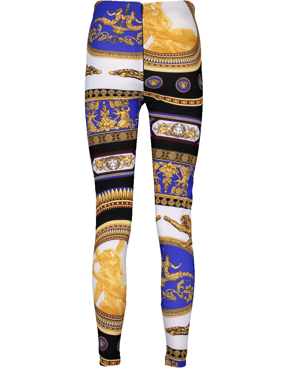 VERSACE-Printed Legging-