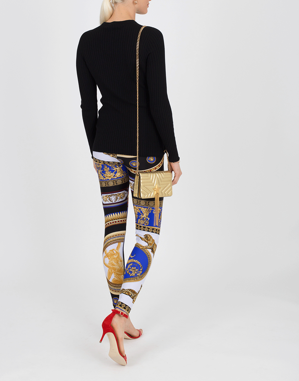 VERSACE-Printed Legging-
