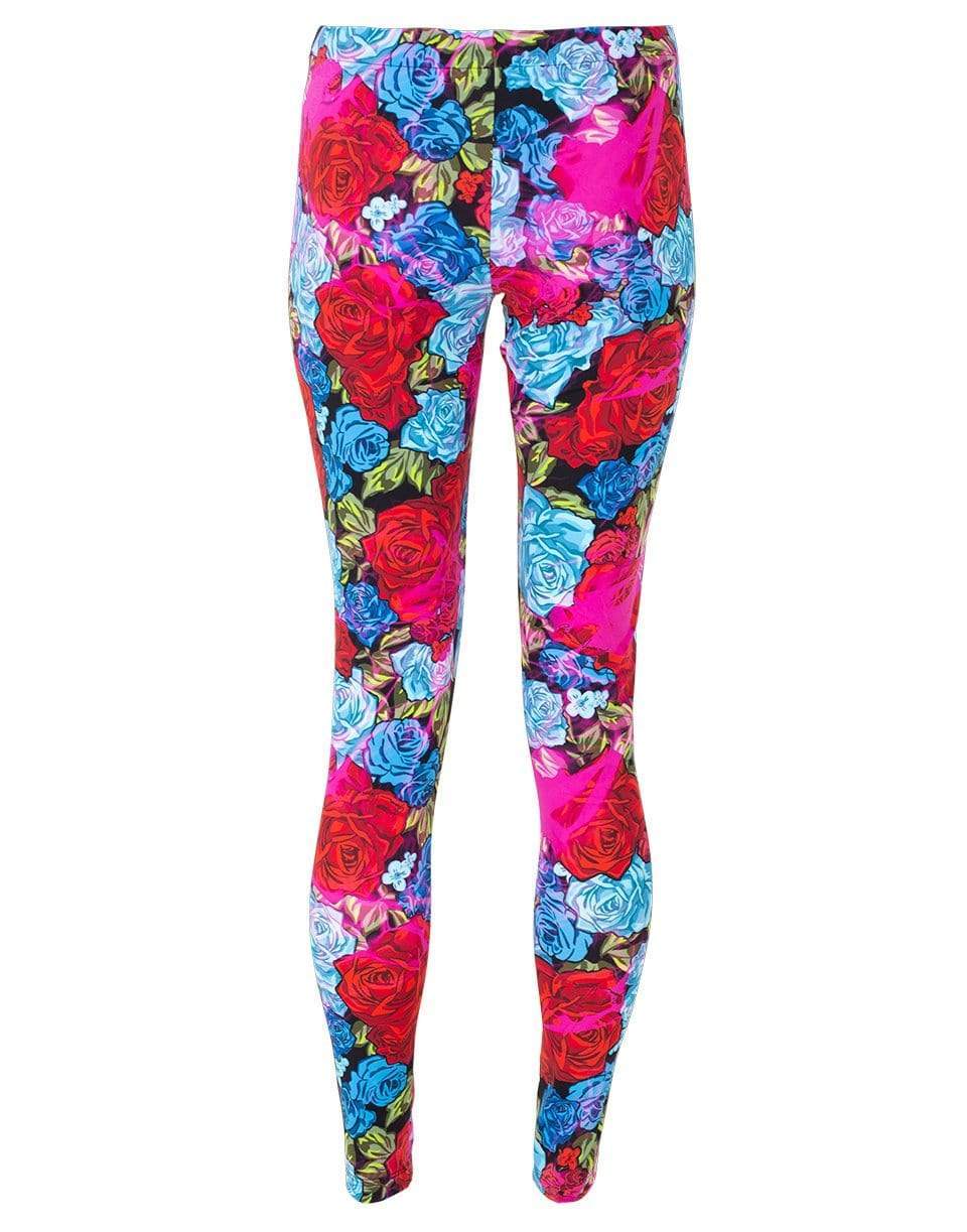 VERSACE-Rose Printed Legging-