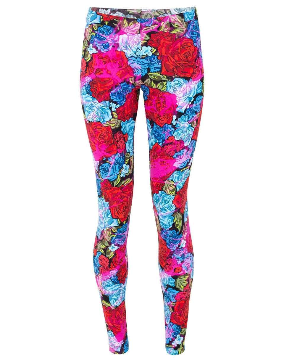 VERSACE-Rose Printed Legging-
