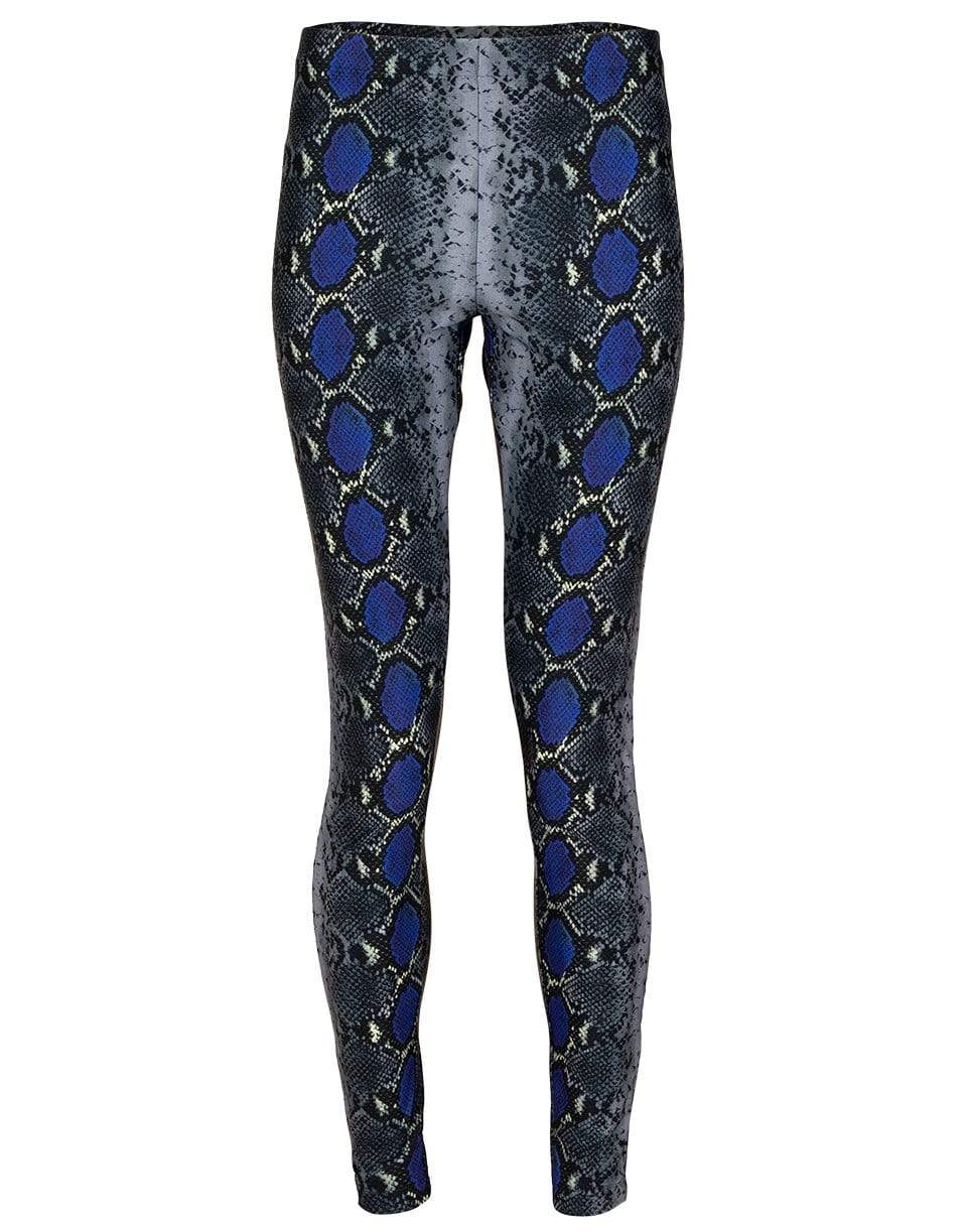 VERSACE-Python Print Leggings-