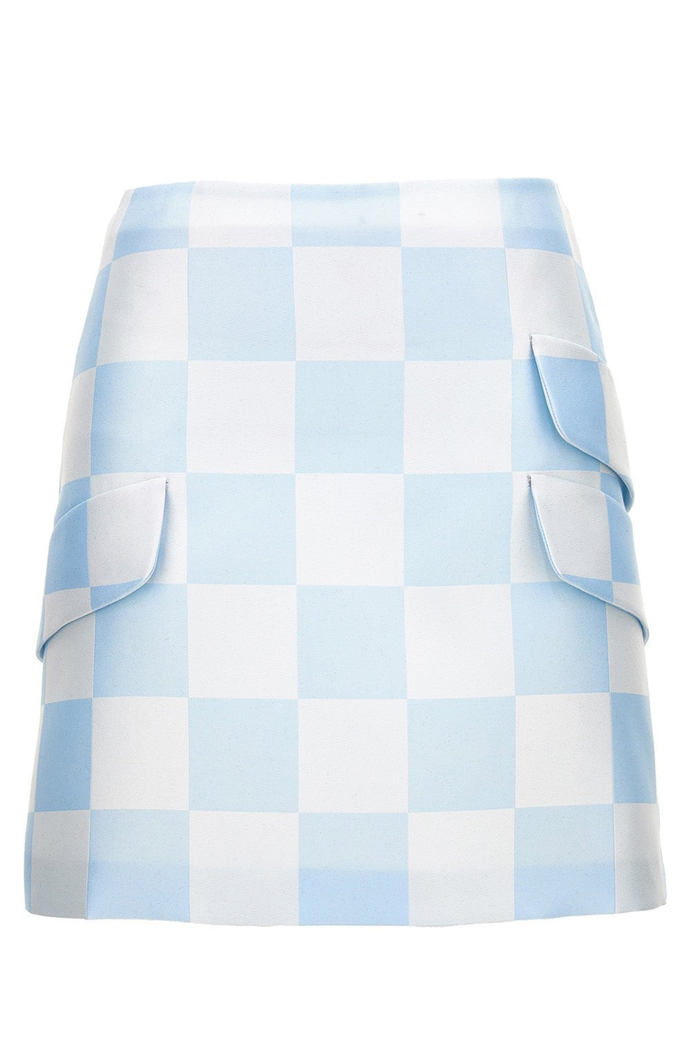 VERSACE-Contrasto Mini Skirt-
