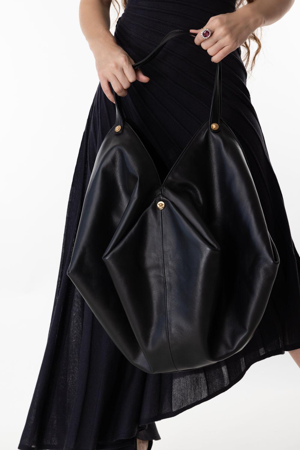 Large Protea Shoulder Bag-BKVERGLD-O/S-HANDBAGSHOULDER-VERSACE