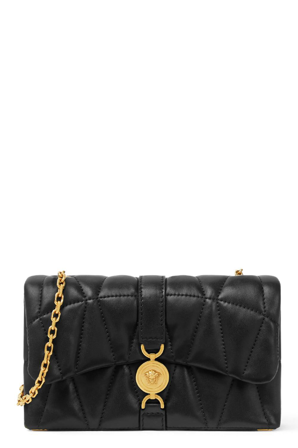 Mini Klieo Bag - Black-BKVERGLD-O/S-HANDBAGSHOULDER-VERSACE