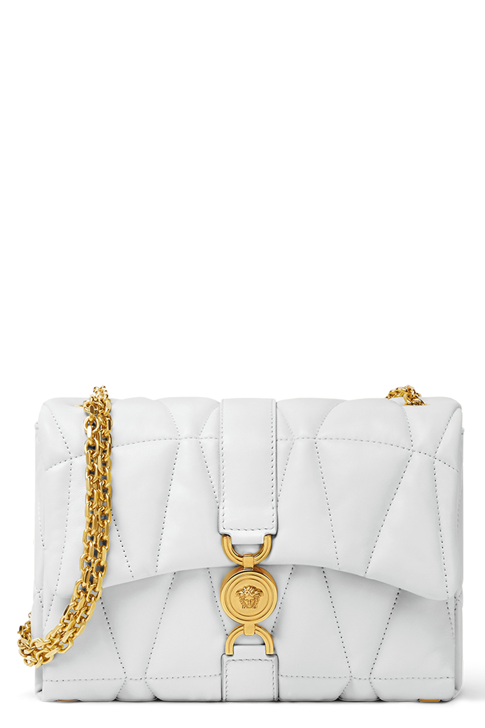  Kleio Shoulder Bag - White-PORCWHGL-O/S-HANDBAGSHOULDER-VERSACE 