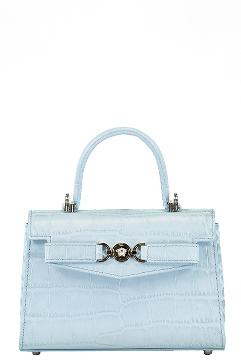 VERSACE-Medusa '95 Small Handbag - Pastel Blue-PSTLBLUP