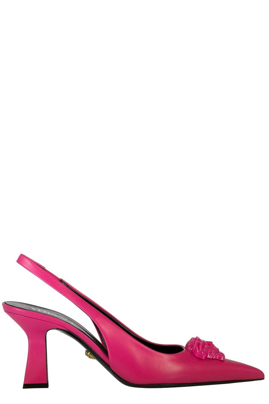 VERSACE-Slingback With Medusa Logo-