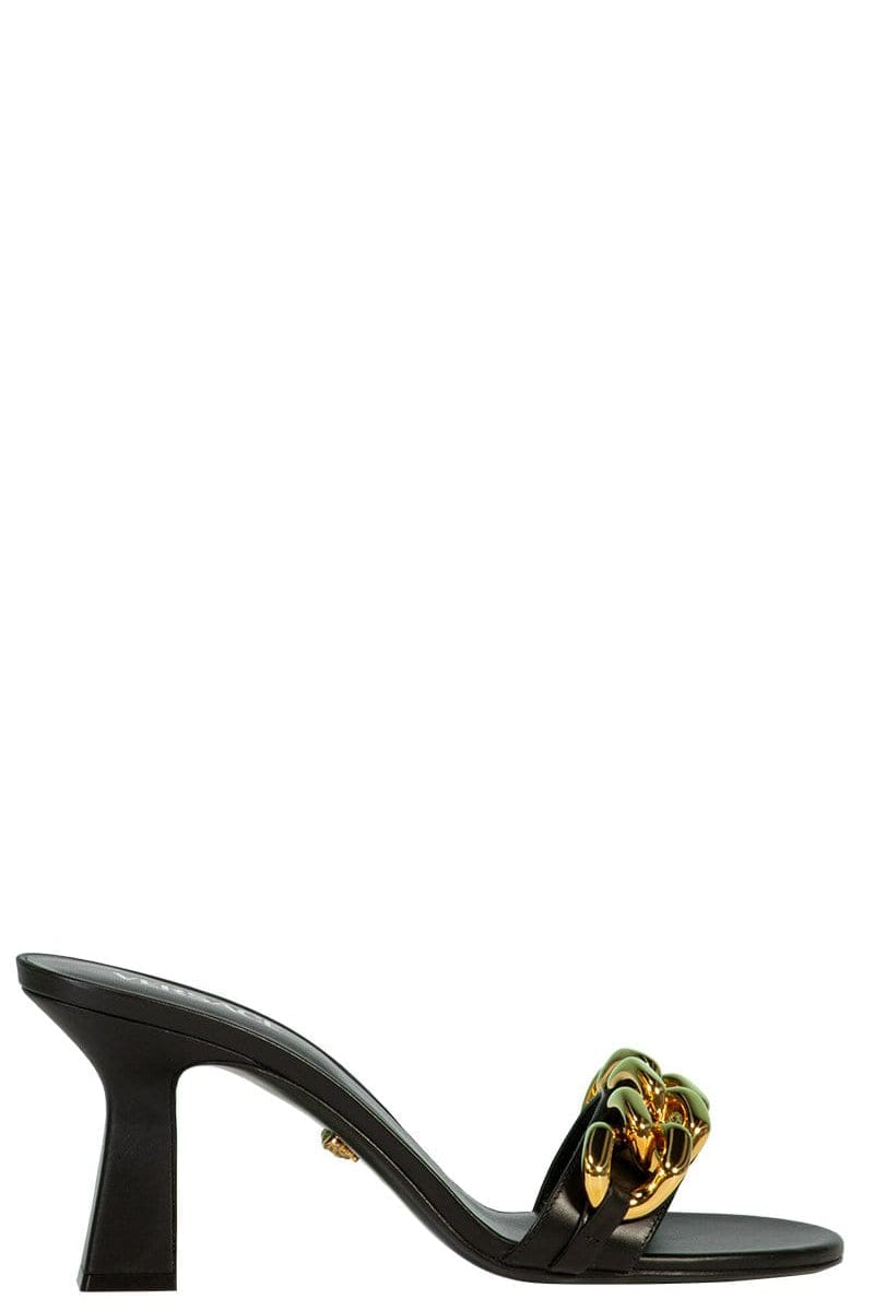 VERSACE-Mule With Chain-