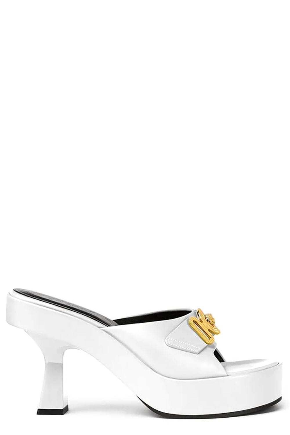 VERSACE-Platform Mule With Medusa Logo-