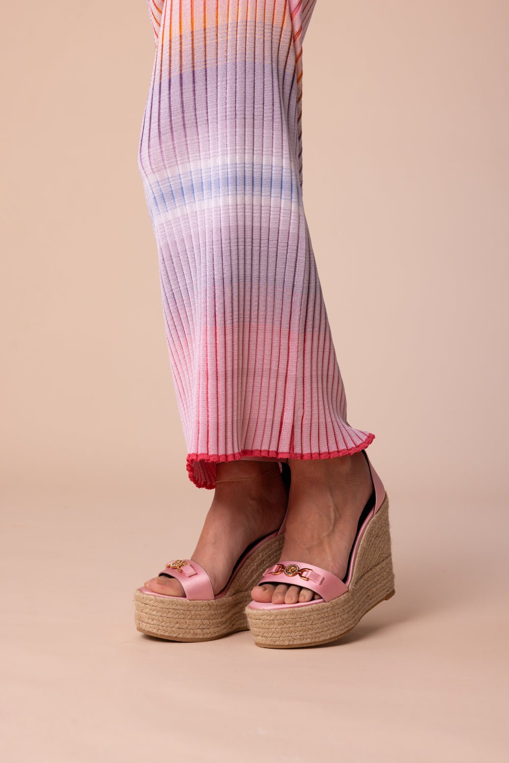 VERSACE-Medusa '95 Wedge Sandals-