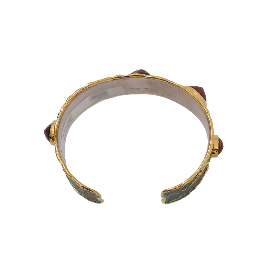 VICTOR VELYAN-Spessartite Cuff-YELLOW GOLD