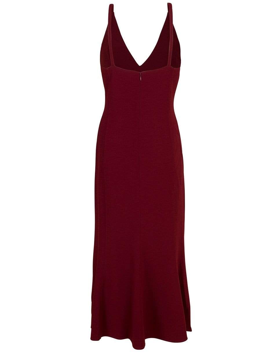 VICTORIA BECKHAM-Cami Flare Midi Dress-