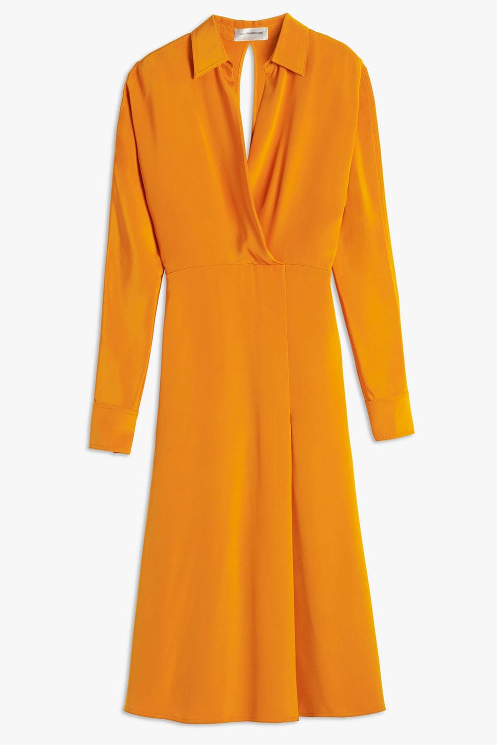 VICTORIA BECKHAM-Wrap Front Dress-