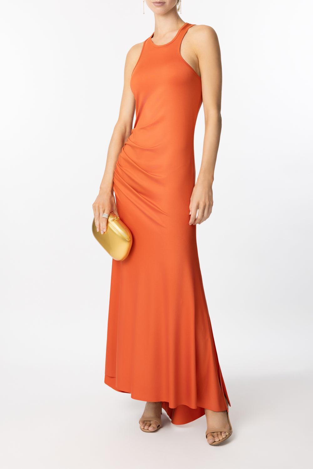 Asym Tank Dress-PAPRIKA-2-CLOTHINGDRESSCASUAL-VICTORIA BECKHAM