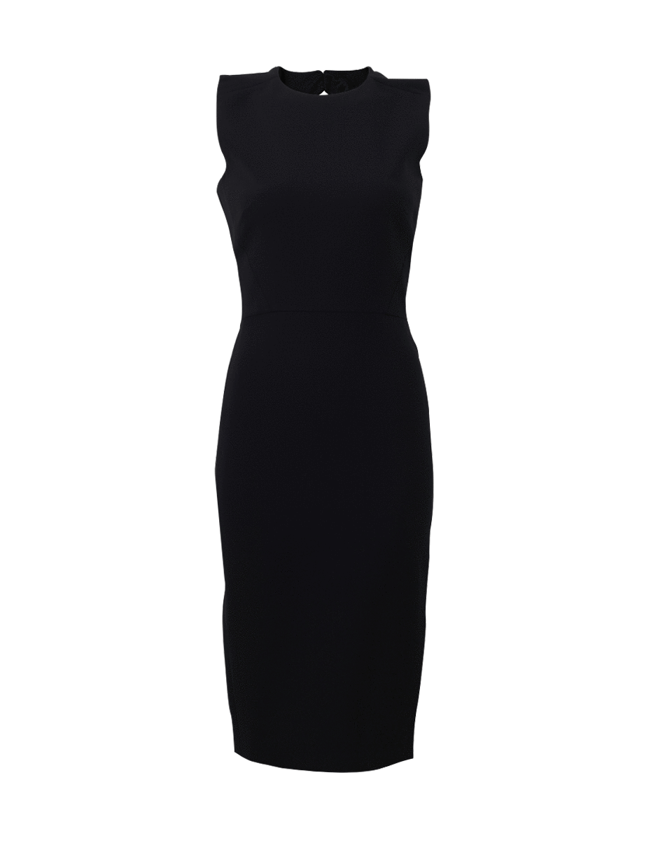 VICTORIA BECKHAM-Open Bow Back Dress-