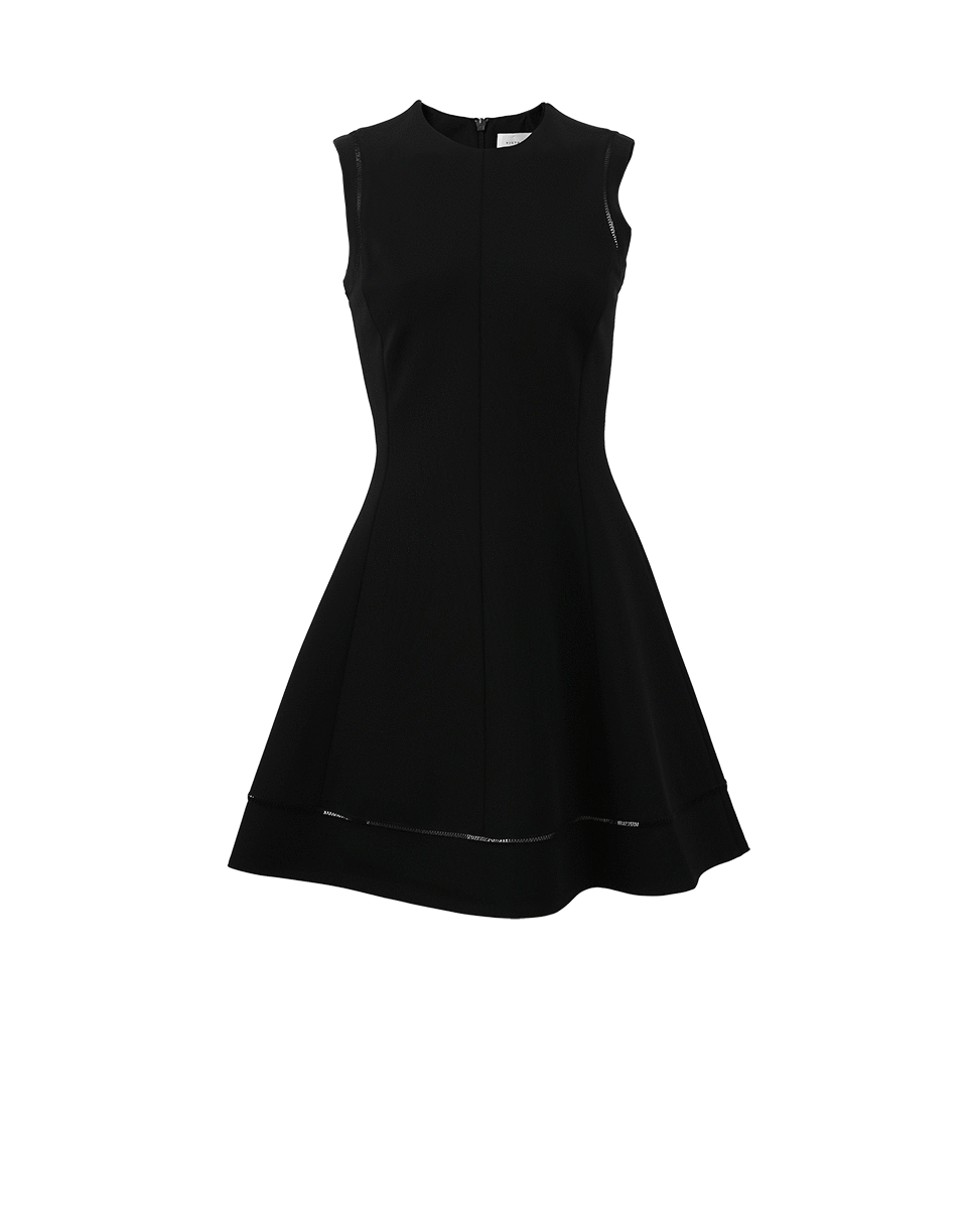 VICTORIA BECKHAM-Ajoure Flare Mini Dress-