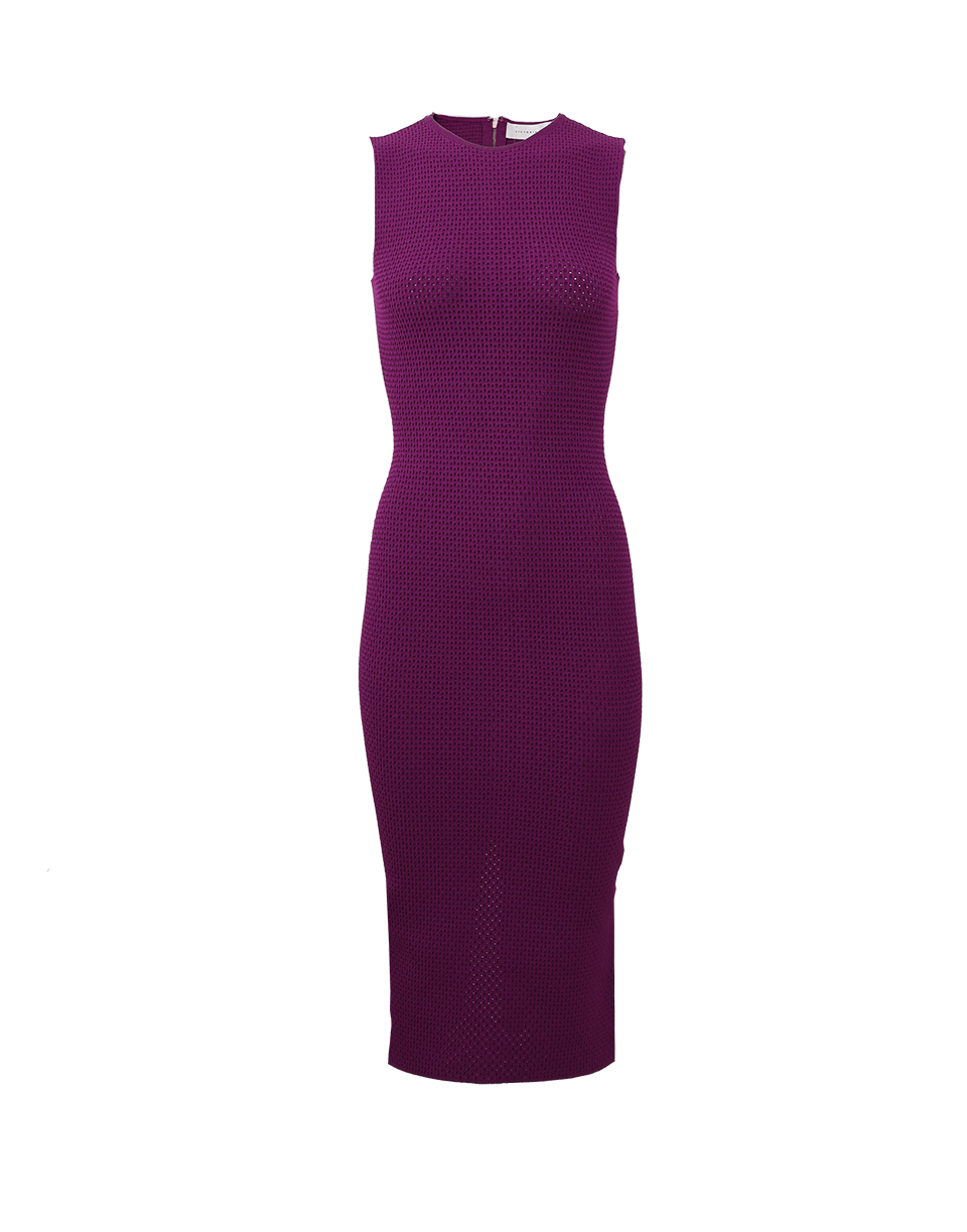 VICTORIA BECKHAM-Crochet Signature Dress-