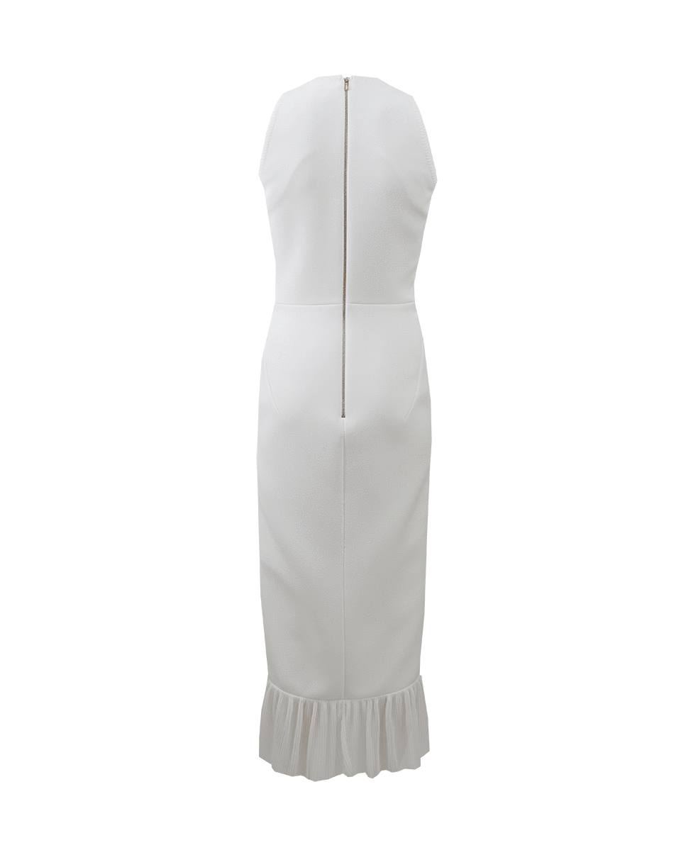 VICTORIA BECKHAM-Plisse Hem Dress-