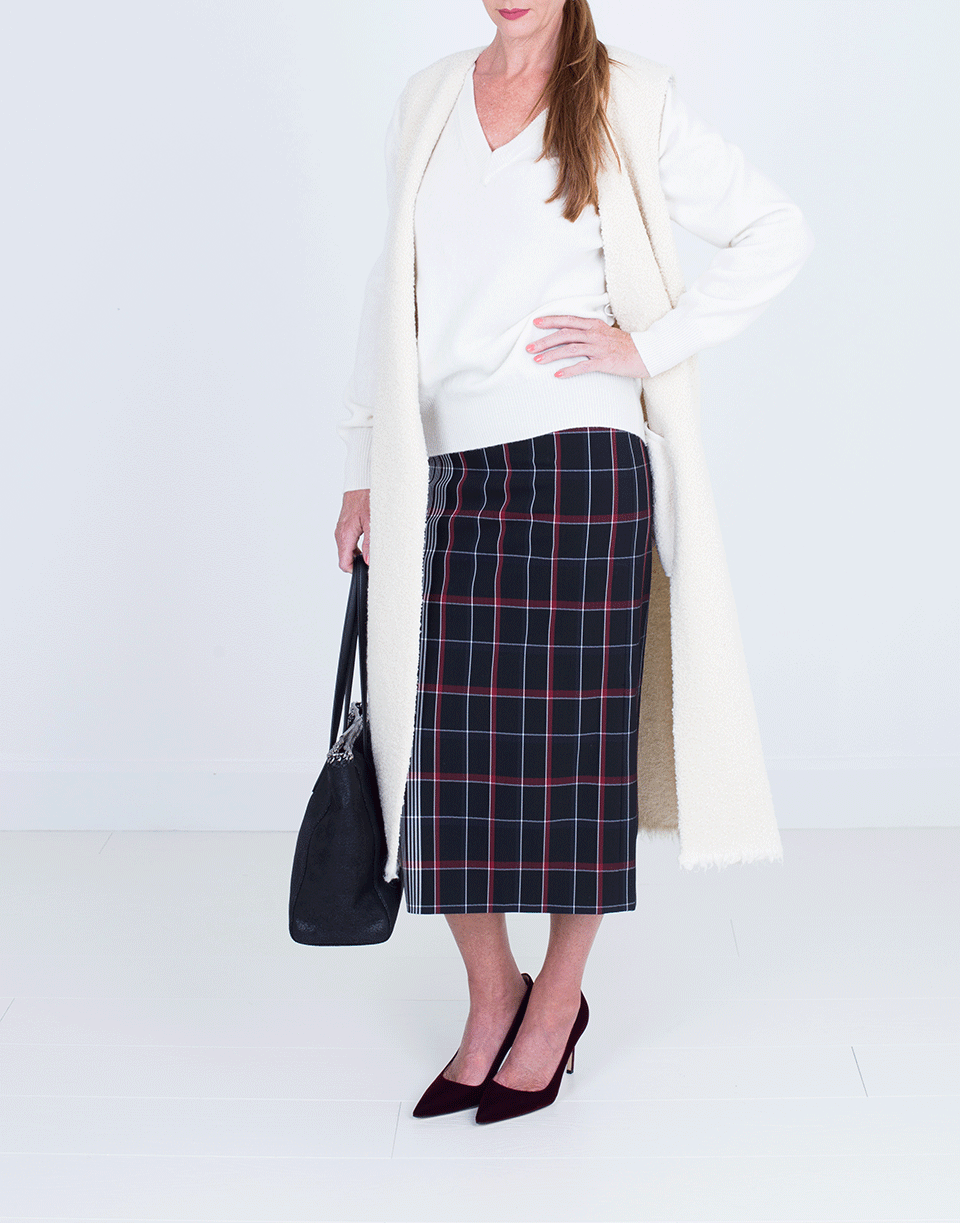 VICTORIA BECKHAM-Long Vest-NATURAL