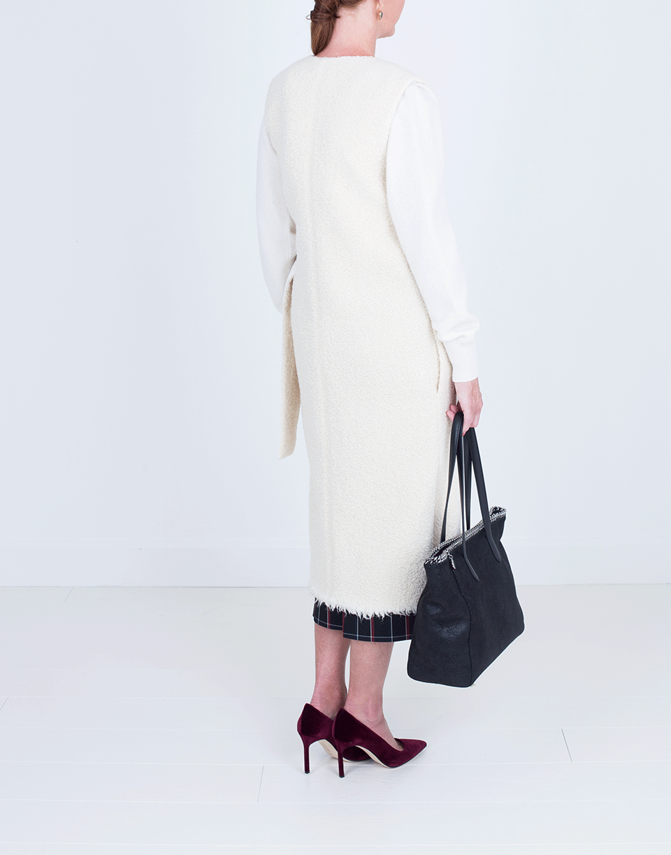 VICTORIA BECKHAM-Long Vest-NATURAL