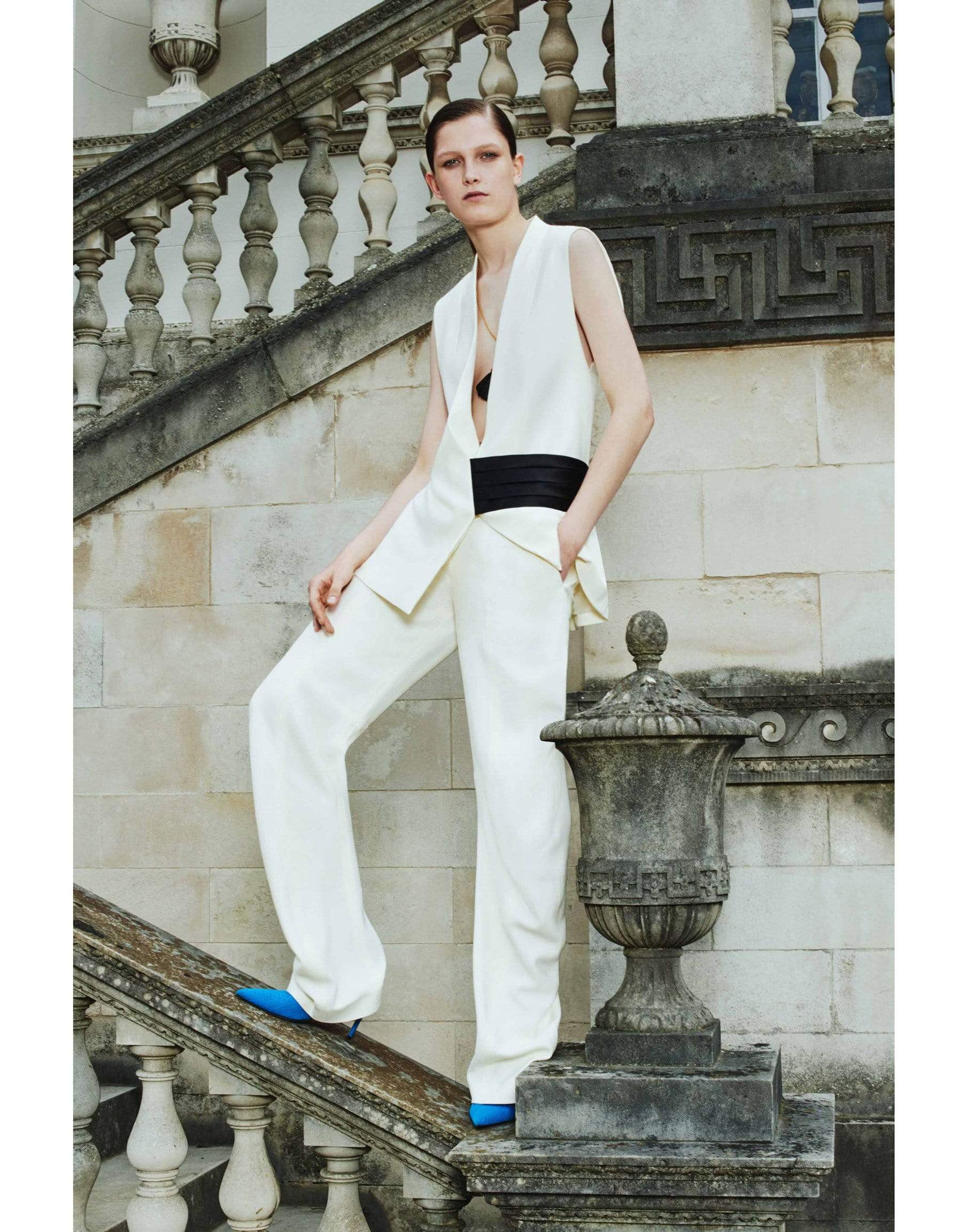 VICTORIA BECKHAM-Tux Gilet-