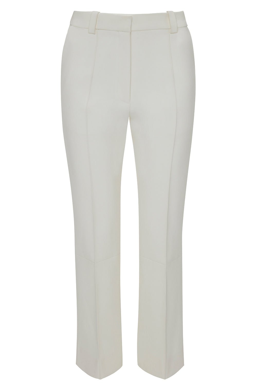 VICTORIA BECKHAM-Cropped Kick Trouser - Ivory-