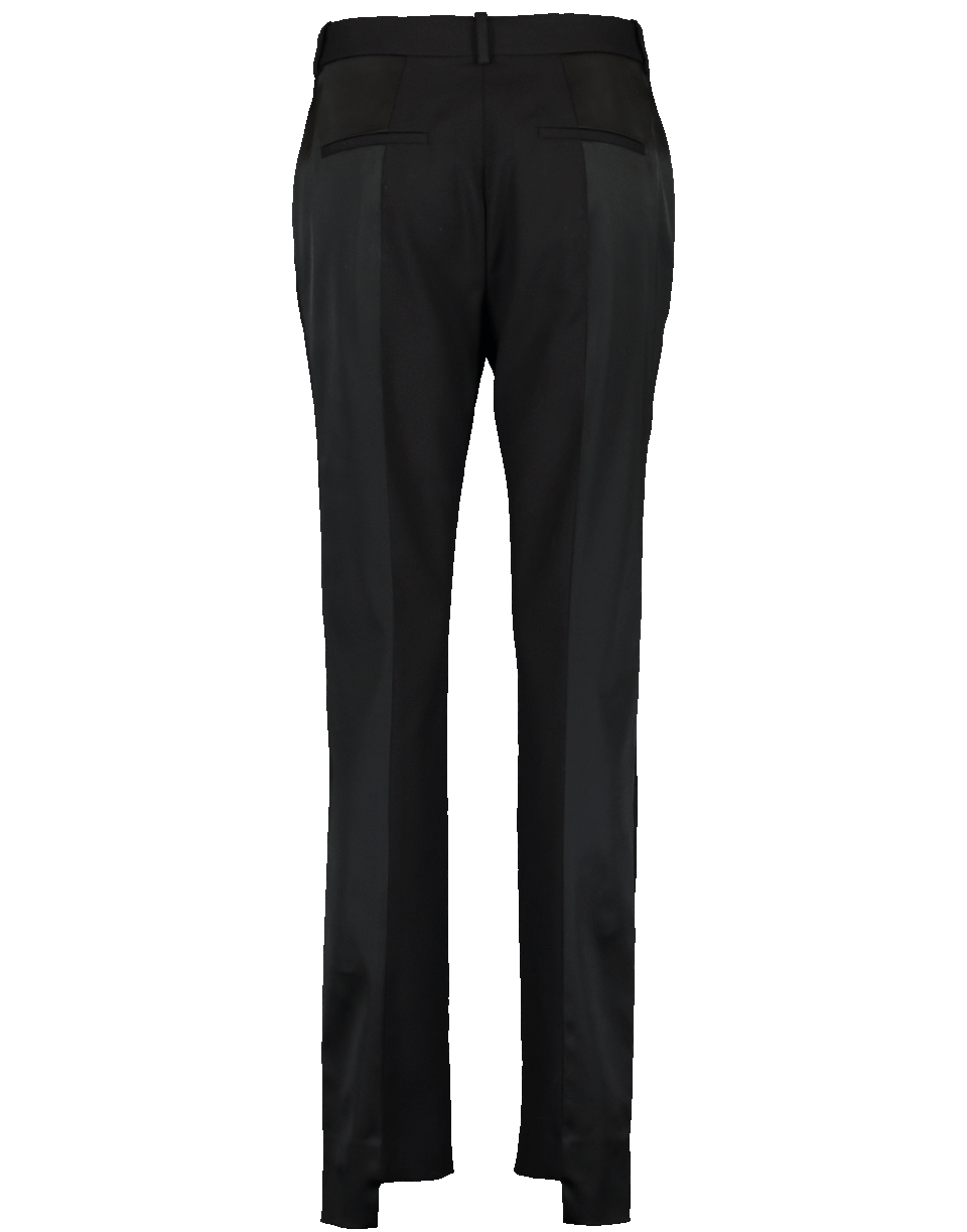 VICTORIA BECKHAM-Contrast Slim Trouser-