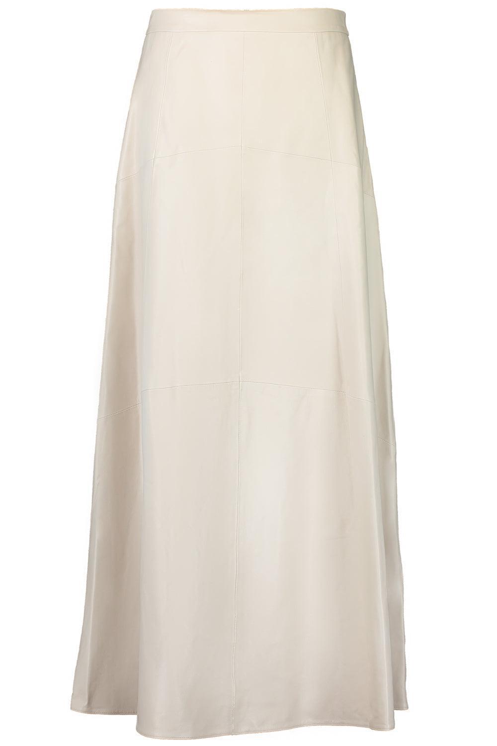 Spiral Seam Skirt-IVORY-2-CLOTHINGSKIRTMIDI-VICTORIA BECKHAM