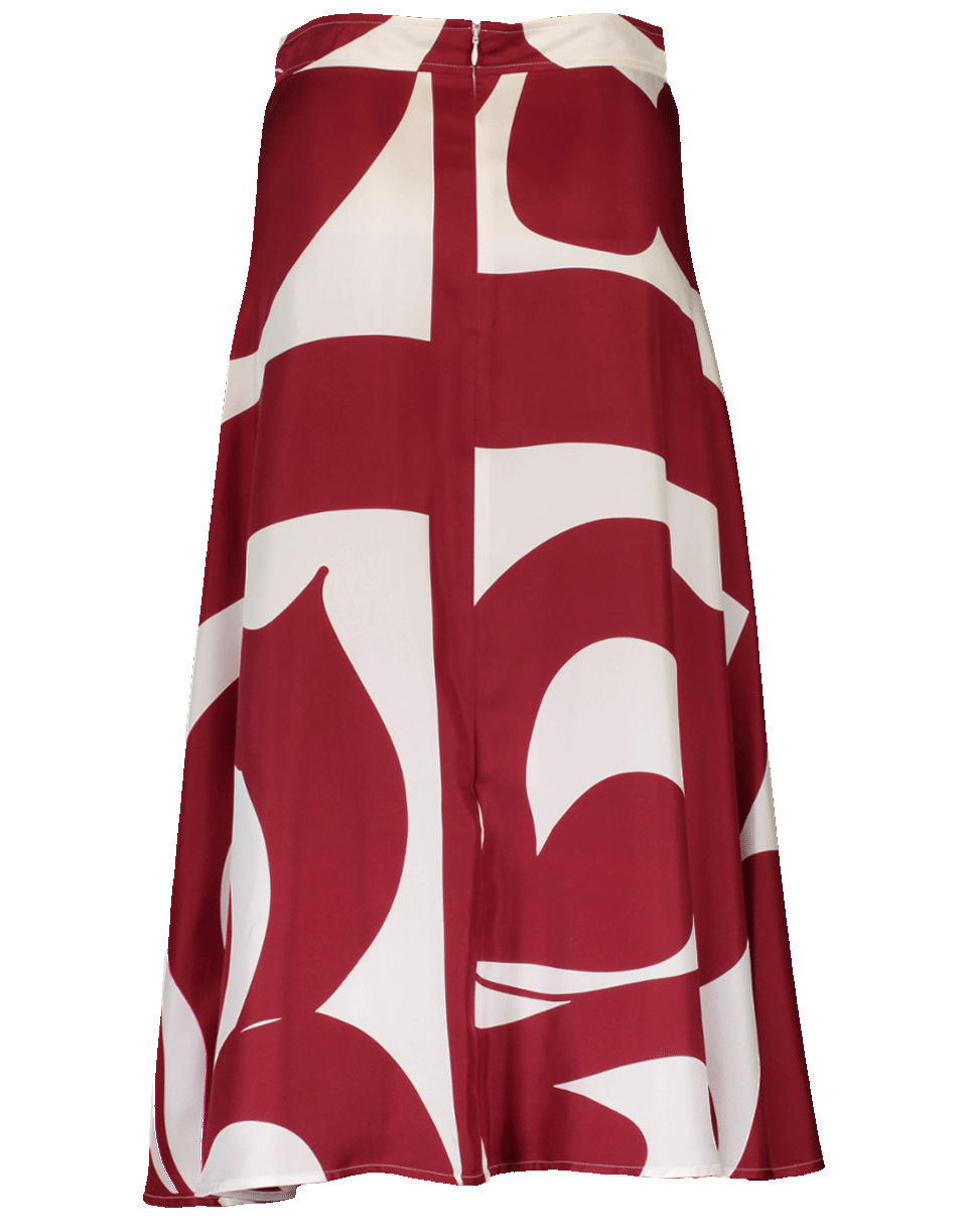VICTORIA BECKHAM-Side Drape Skirt-