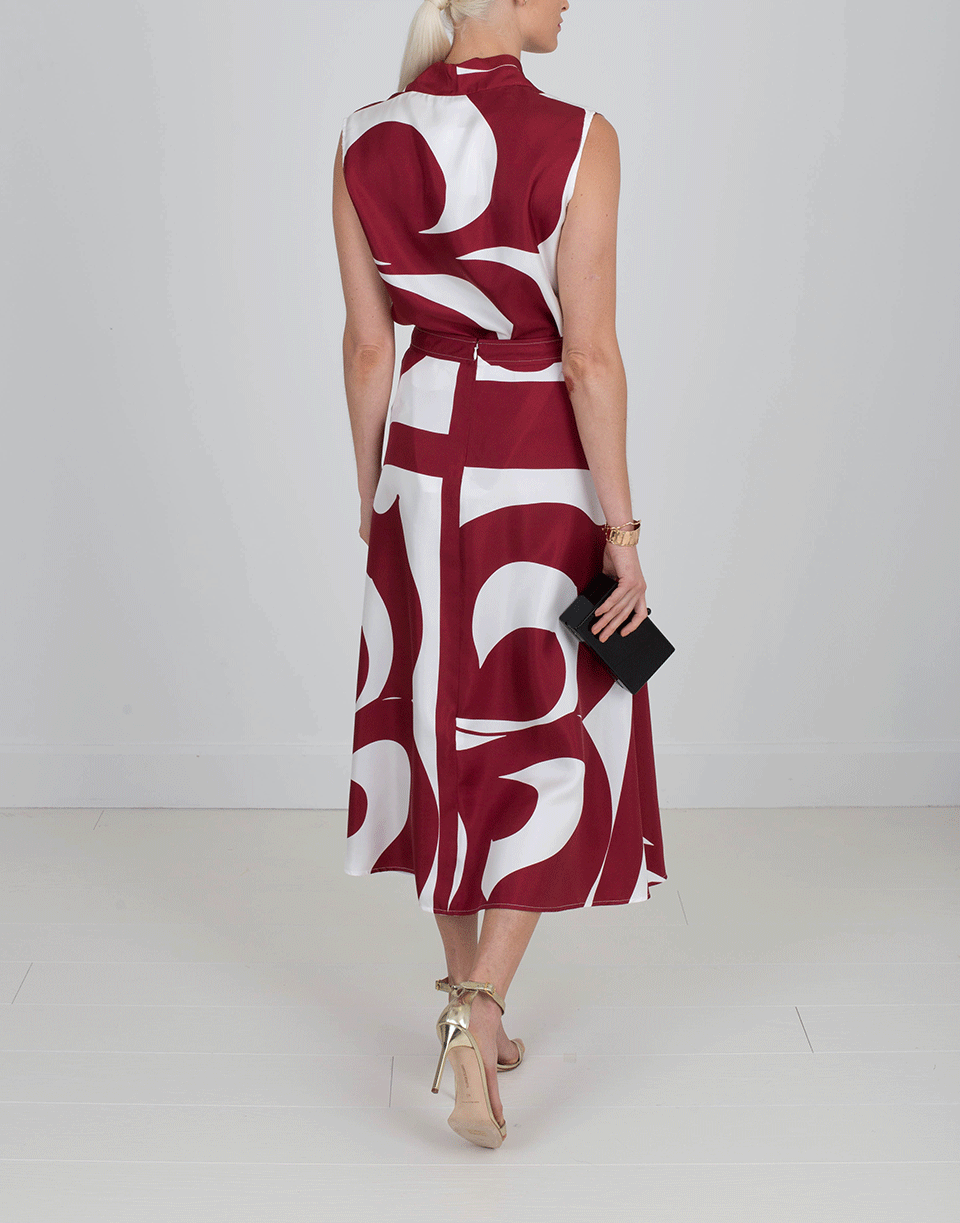 VICTORIA BECKHAM-Side Drape Skirt-