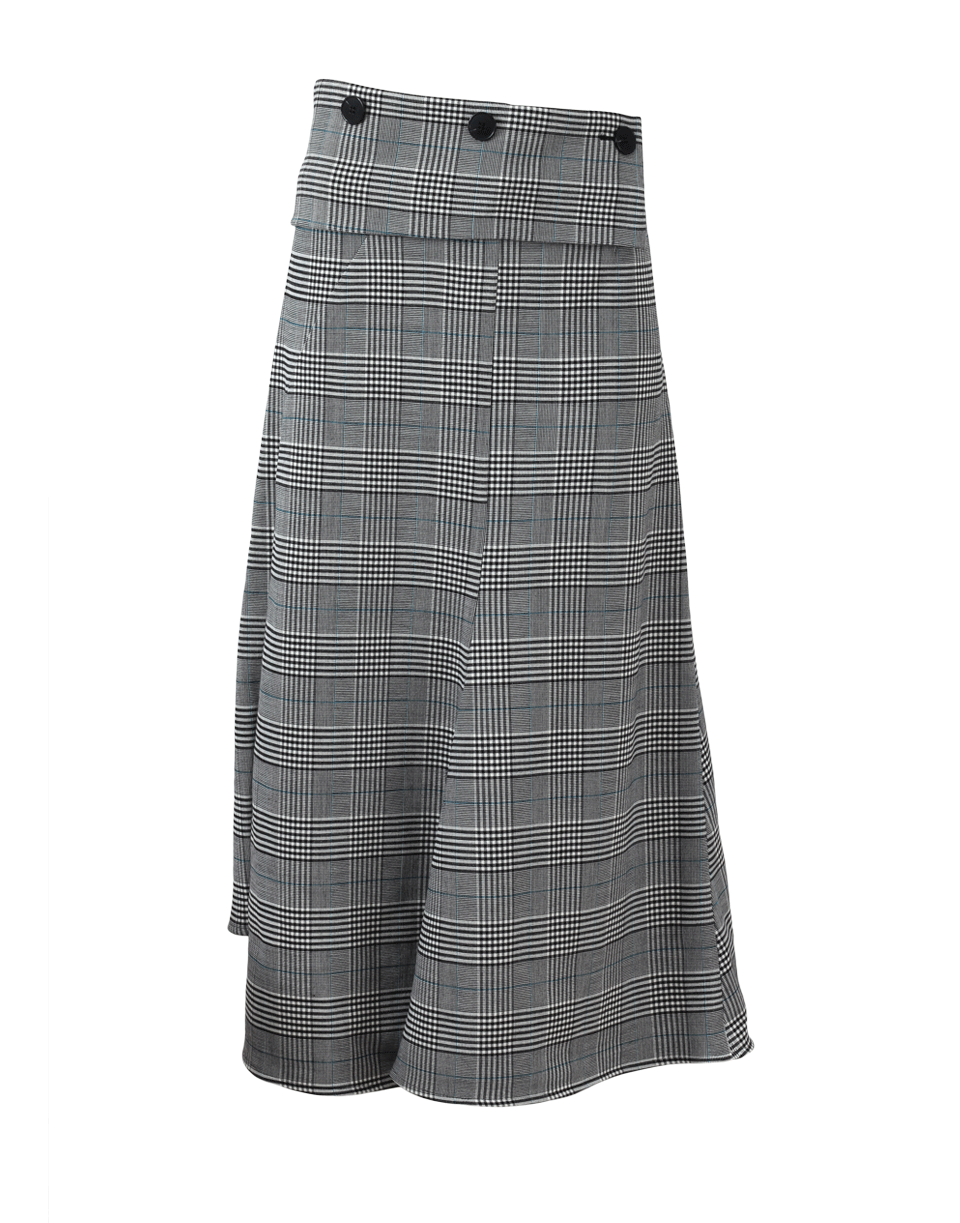 VICTORIA BECKHAM-Prince Of Whales Skirt-