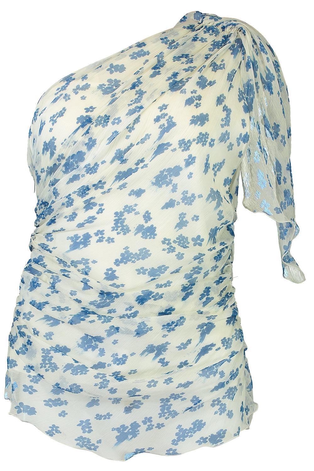 One Shoulder Draped Top