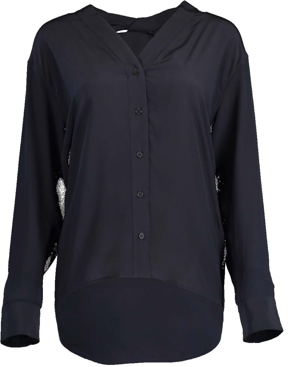 VICTORIA BECKHAM-V-Neck Blouse-