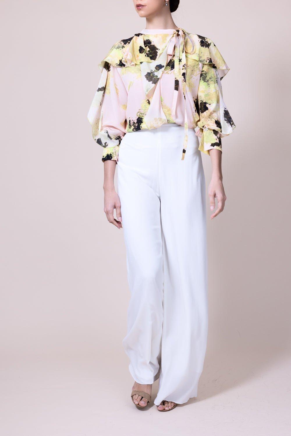 VICTORIA BECKHAM-Romantic Blouse-