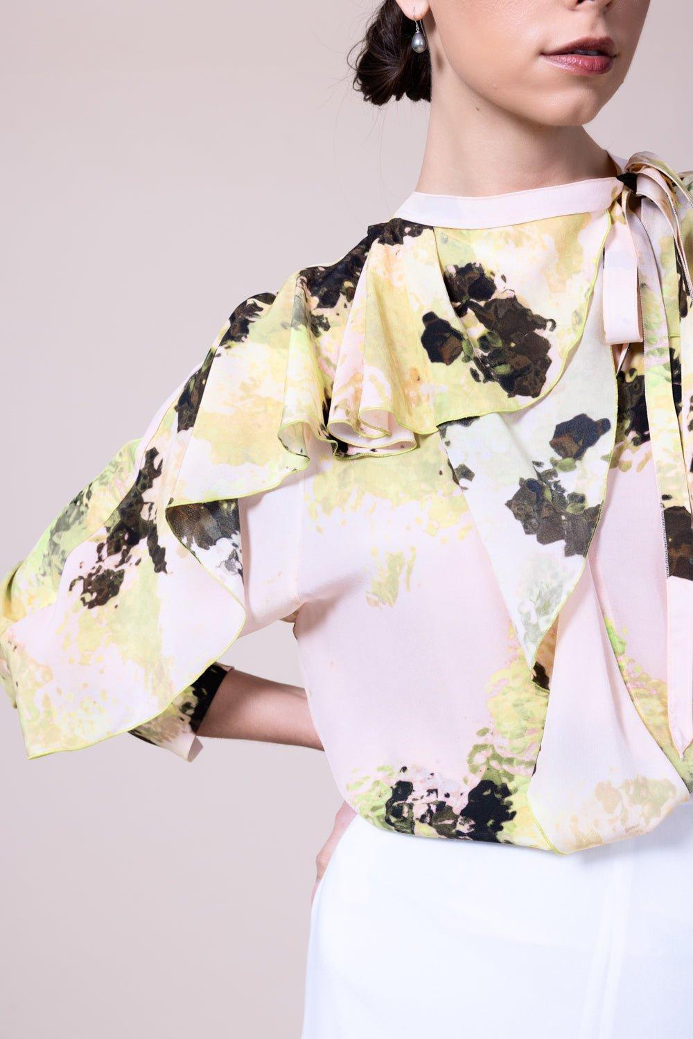 VICTORIA BECKHAM-Romantic Blouse-