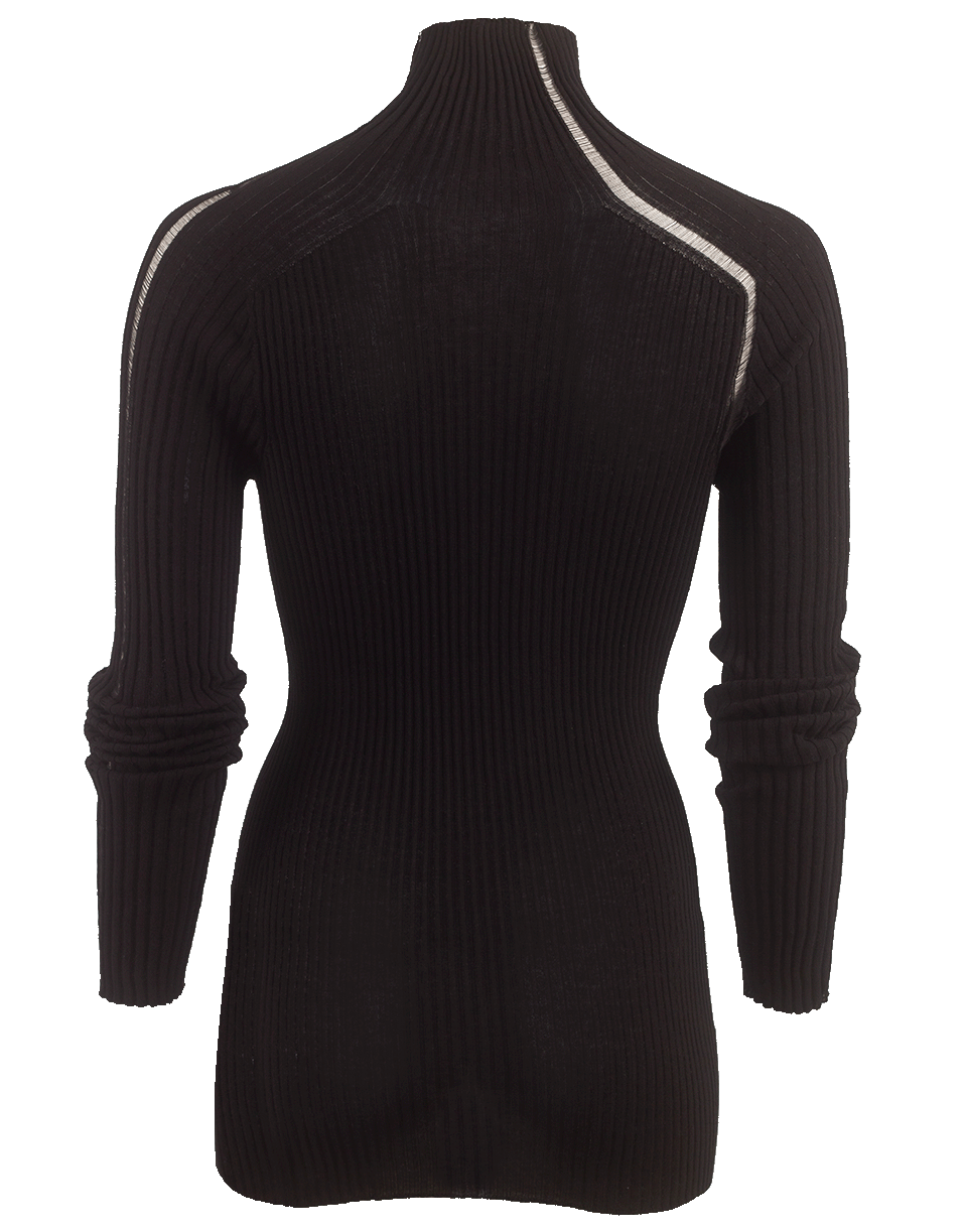 VICTORIA BECKHAM-Ladder Detail Rib Top-